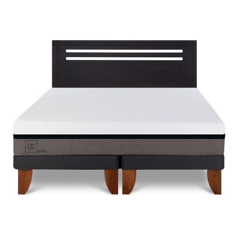 CIC Camas Europeas Balance 2 Plazas + Respaldo