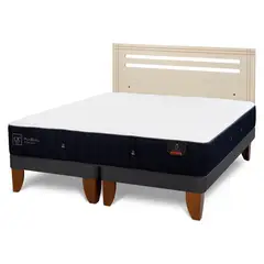 CIC - Camas Europeas Premium 2 Plazas + Respaldo