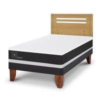 Cama Europea Ortopedic 1.5 Plazas + Respaldo
