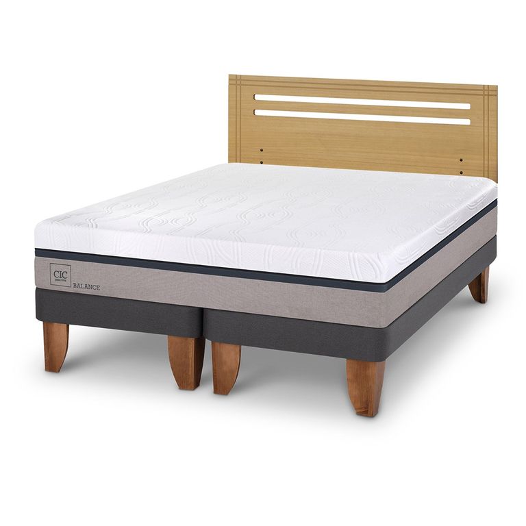 CIC Camas Europeas Balance 2 Plazas + Respaldo