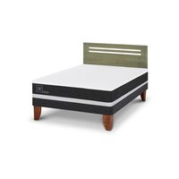 Cama Europea Ortopedic 2 Plazas + Respaldo