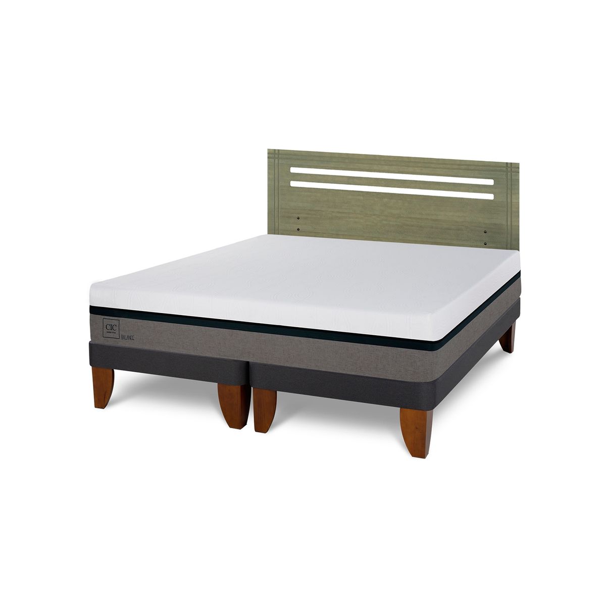 CIC - Camas Europeas Balance 2 Plazas + Respaldo Cic