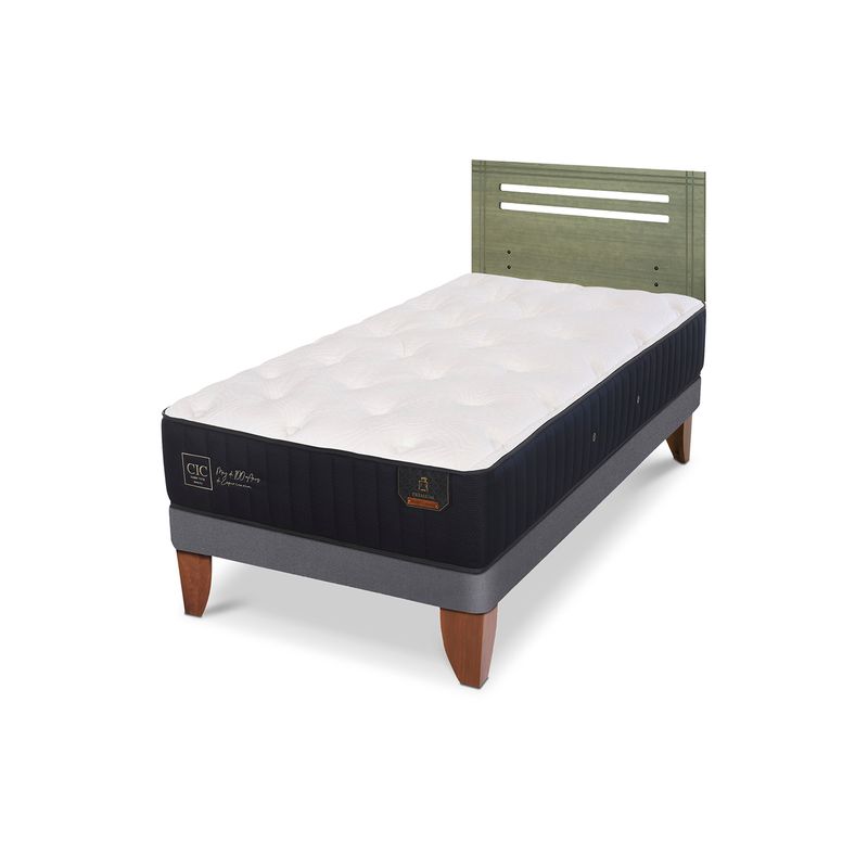 CIC - Camas Europeas Premium 1.5 Plazas + Respaldo Cic