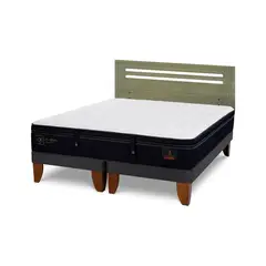 CIC - Camas Europeas Premium 2 Plazas + Respaldo