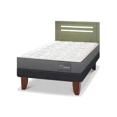 CIC - Cama Europea Anatomic 1.5 Plazas + Respaldo