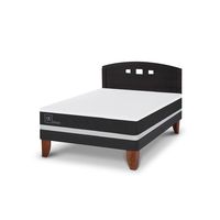 Cama Europea Ortopedic 2 Plazas + Respaldo