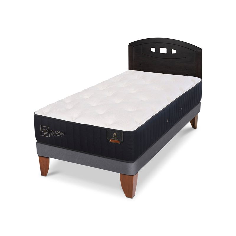 CIC - Camas Europeas Premium 1.5 Plazas + Respaldo Cic