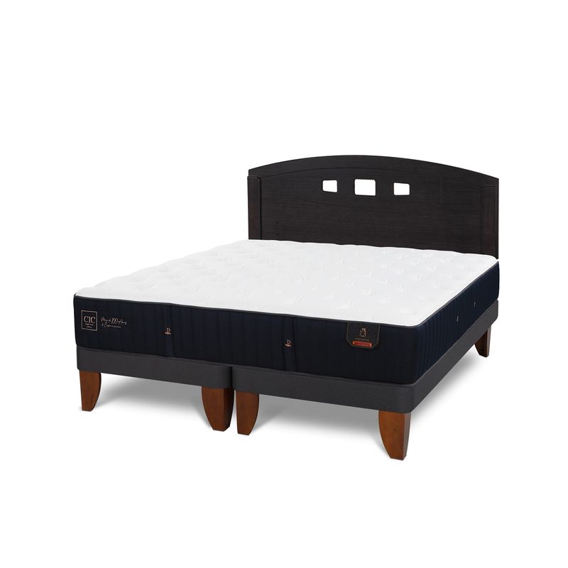 CIC - Camas Europeas Premium 2 Plazas + Respaldo Cic
