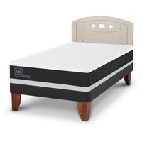 Cama Europea Ortopedic 1.5 Plazas + Respaldo