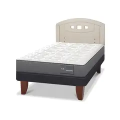CIC - Cama Europea Anatomic 1.5 Plazas + Respaldo