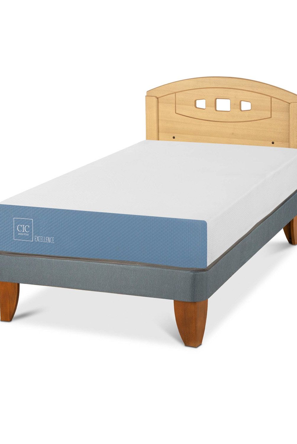CIC - Camas Europeas Excellence 1.5 Plazas + Respaldo Cic