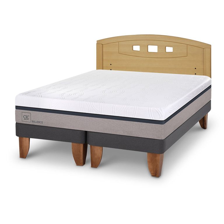 CIC Camas Europeas Balance 2 Plazas + Respaldo