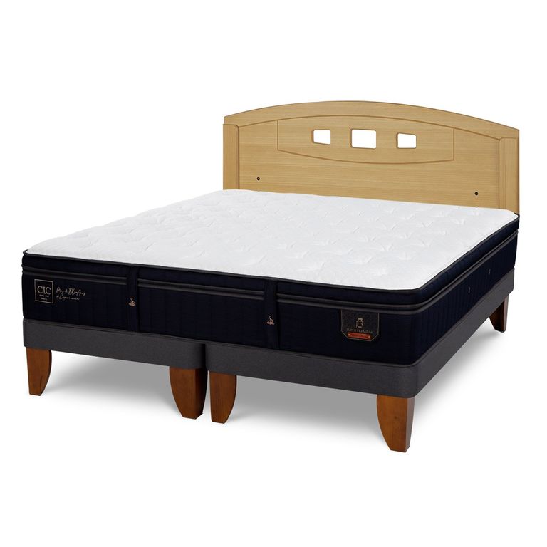 CIC Camas Europeas Premium 2 Plazas + Respaldo