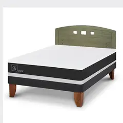 CIC - Cama Europea Ortopedic 2 Plazas + Respaldo