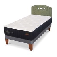 Camas Europeas Premium 1.5 Plazas + Respaldo