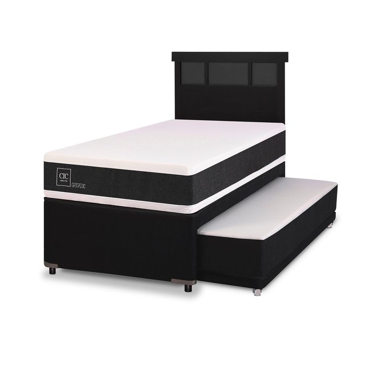 Cama Nido Ortopedic 1.5 plazas x 2.00 mt + Respaldo