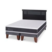 Cama Europea Ortopedic 2 Plazas + Respaldo