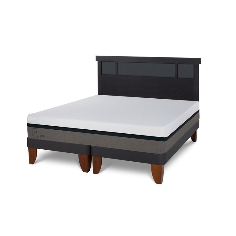 CIC Cama Europea Balance King + Respaldo