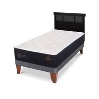 Cama Europea Premium 1.5 Plazas + Respaldo