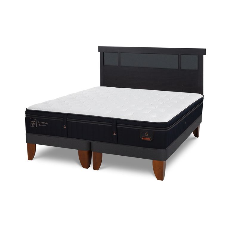 CIC Cama Europea S Premium King + Respaldo
