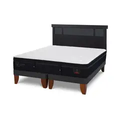 CIC - Cama Europea S Premium King + Respaldo