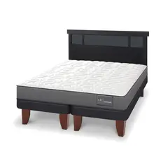 CIC - Cama Europea Anatomic 2 Plazas + Respaldo