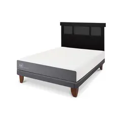 CIC - Cama Europea Smart 2 Plazas + Respaldo