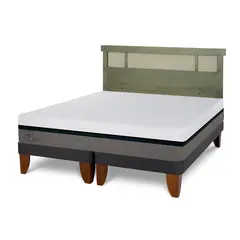 CIC - Cama Europea Balance 2 Plazas + Respaldo