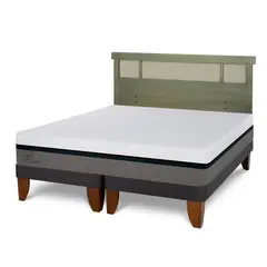 CIC - Cama Europea Balance King + Respaldo