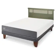 CIC - Cama Europea Smart 2 Plazas + Respaldo