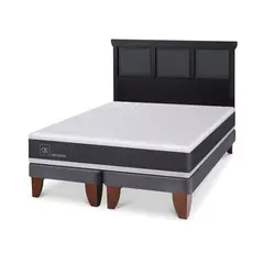 CIC - Cama Europea Ortopedic 2 Plazas + Respaldo