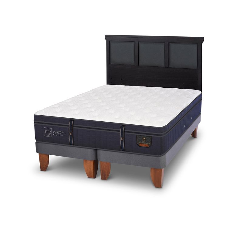 CIC Cama Europea G Premium King + Respaldo