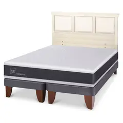 CIC - Cama Europea Ortopedic 2 Plazas + Respaldo