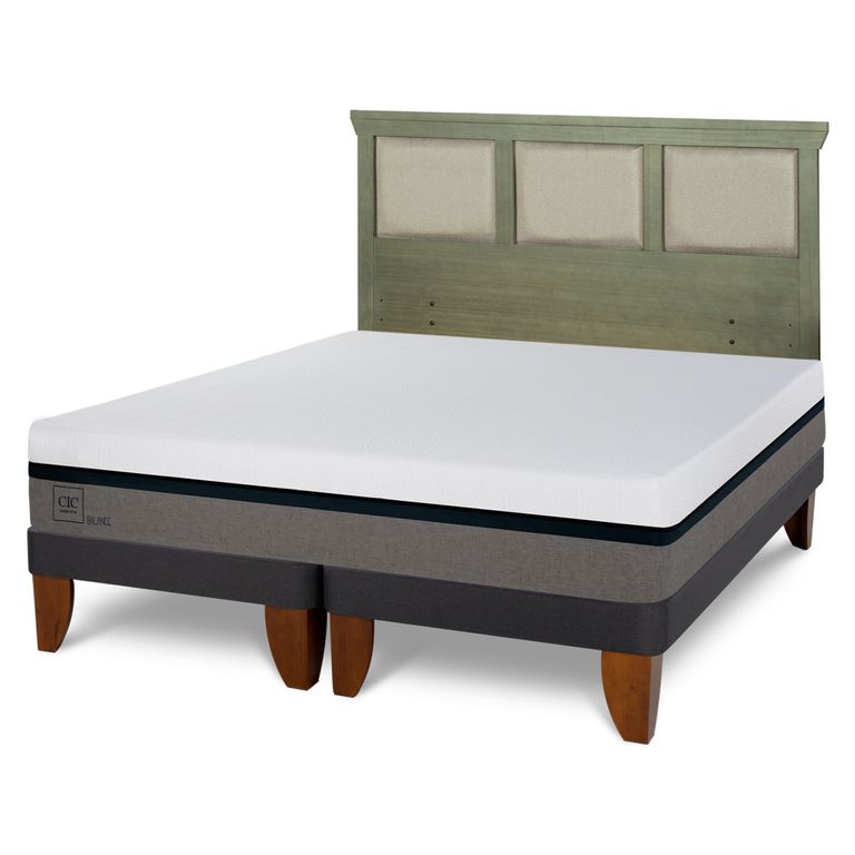 CIC Cama Europea Balance King + Respaldo