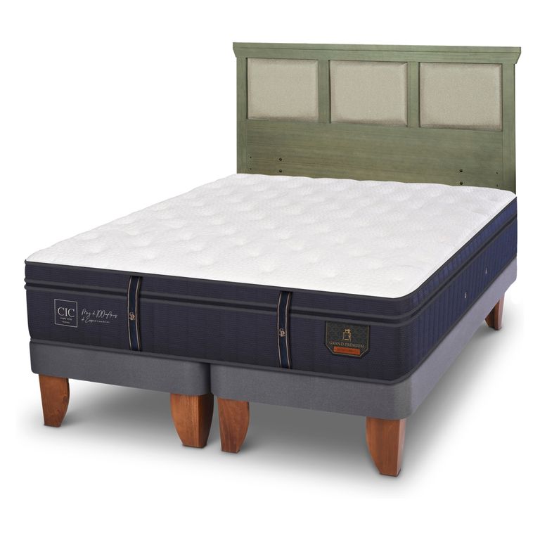 CIC Cama Europea G Premium King + Respaldo
