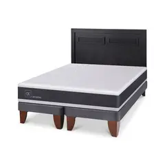 CIC - Cama Europea Ortopedic 2 Plazas + Respaldo