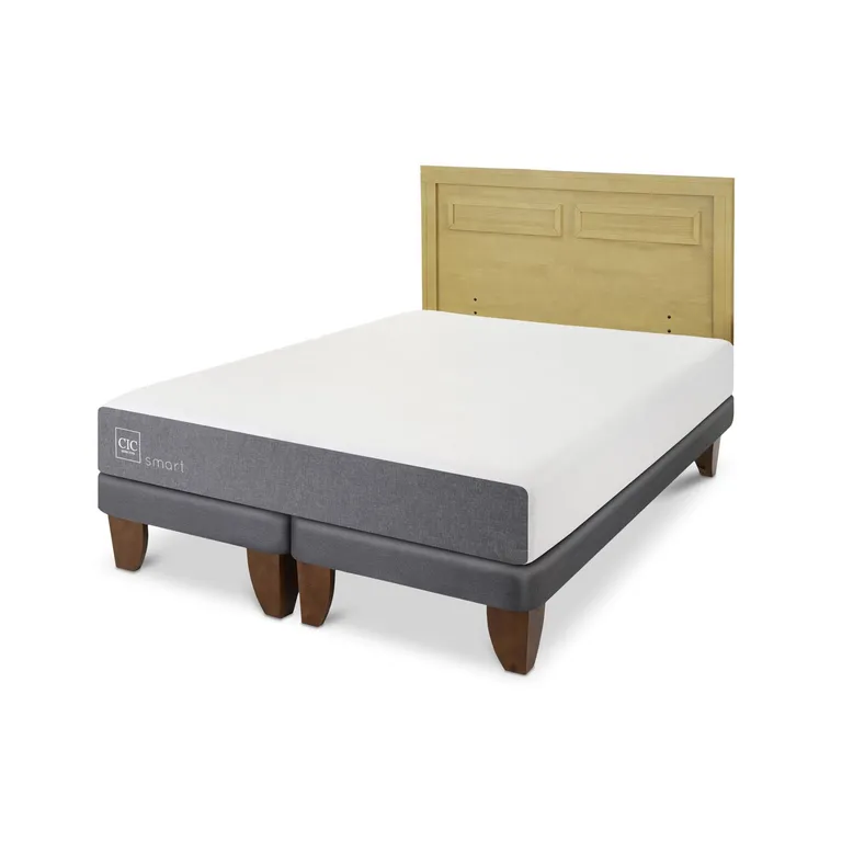 CIC Cama Europea Balance King + Respaldo