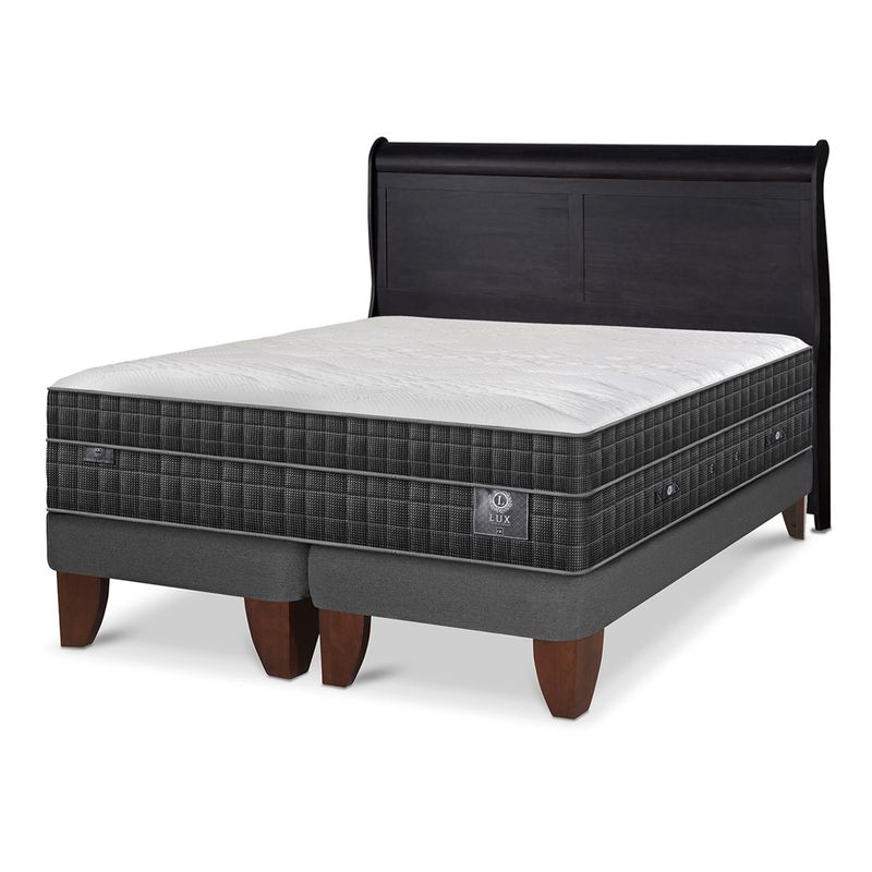 CIC - Cama Europea Lux King + Respaldo Cic
