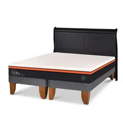 CIC - Cama Europea Beecomfort King + Respaldo