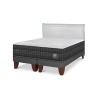 Cama Europea Lux 2 Plazas + Respaldo