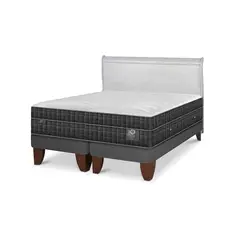 CIC - Cama Europea Lux 2 Plazas + Respaldo