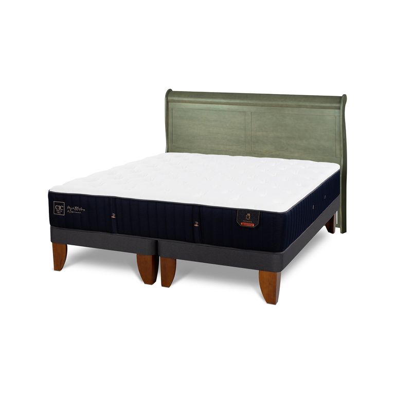 CIC Cama Europea Premium King + Respaldo
