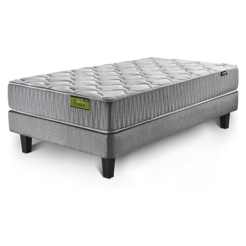 CANNON - Cama Europea Eco Green 1 Plaza Cannon