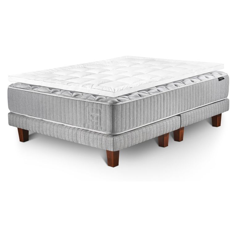 Cama Hybrid King Wool +Topper