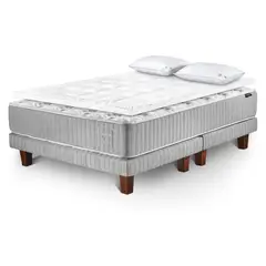 CANNON - Cama Hybrid King Cott +Topper+Almohad