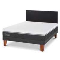 Camas Europeas Ortope Ad 2 Plazas + Respaldo