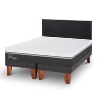 Camas Europeas Ortope Ad 2 Plazas + Respaldo