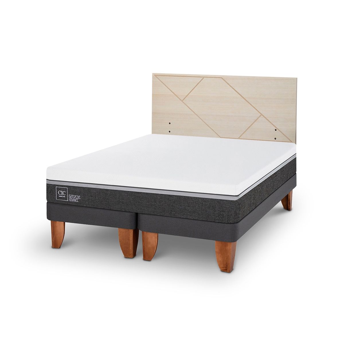 CIC - Camas Europeas Ortope Ad King + Respaldo Cic