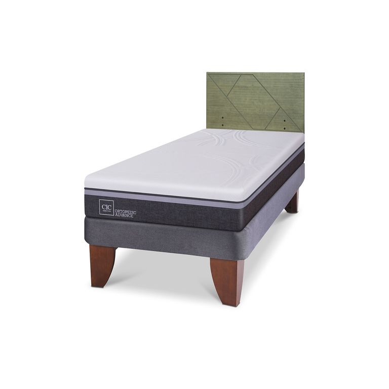 CIC Camas Europeas Ortope Ad 1.5 Plazas + Respaldo