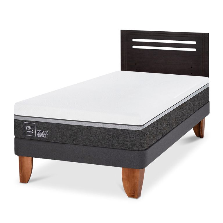 CIC Camas Europeas Ortope Ad 1.5 Plazas + Respaldo